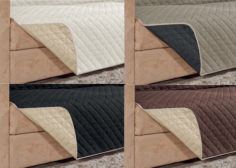 Capa Protetora de Sofá Impermeável  Dupla Face - Premium