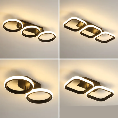 Luminária Led de Teto Moderna - Plafon Lines