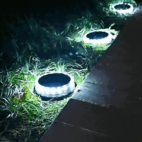 Luminária de Led Solar para Jardim À Prova d'água Luminare Loja InovaStock