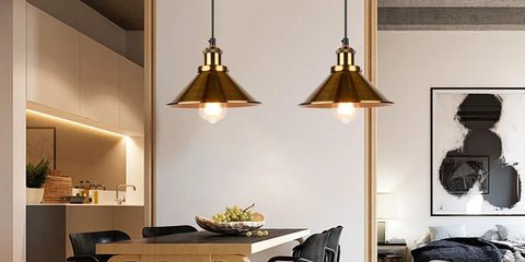 Lustre Pendente Retrô - Vintage Lux