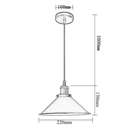 Lustre Pendente Retrô - Vintage Lux