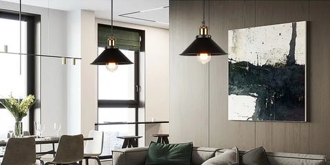 Lustre Pendente Retrô - Vintage Lux