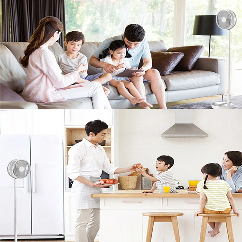 Ventilador Portátil e Dobrável com Pedestal - Split Max