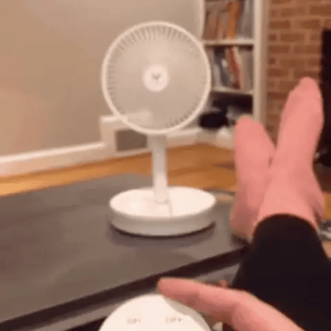 Ventilador Portátil e Dobrável com Pedestal - Split Max