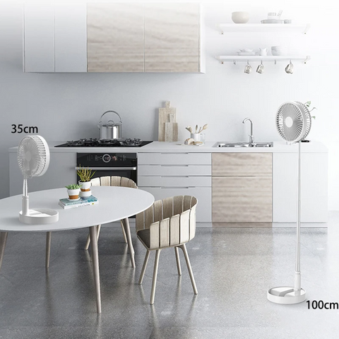 Ventilador Portátil e Dobrável com Pedestal - Split Max