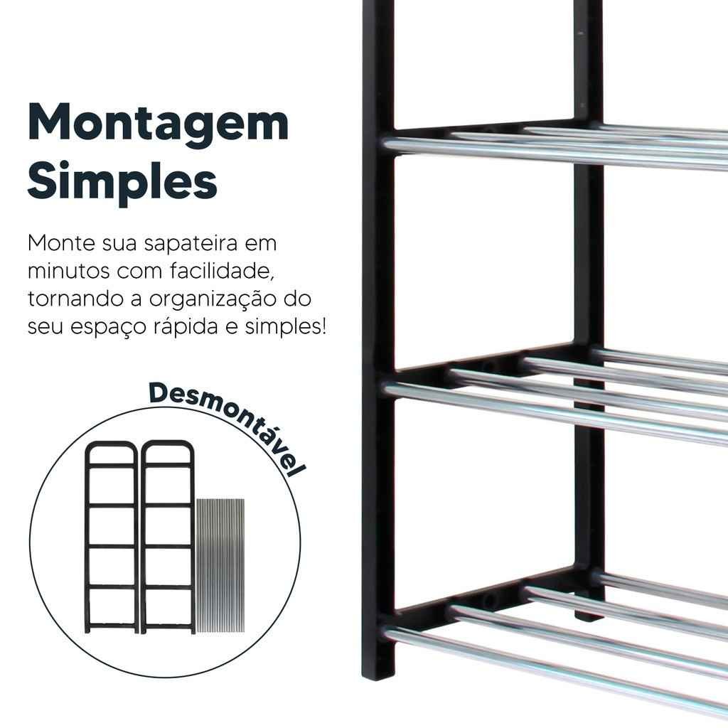 Sapateira Organizadora 4 Andares