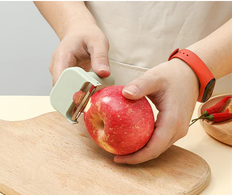 Função descascador manual