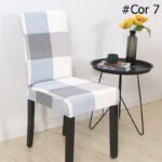 Kit 6 Capas de Cadeira Spandex Tamanho Universal - ESTAMPADAS - Pronta Entrega  - FRETE GRÁTIS - Image 8