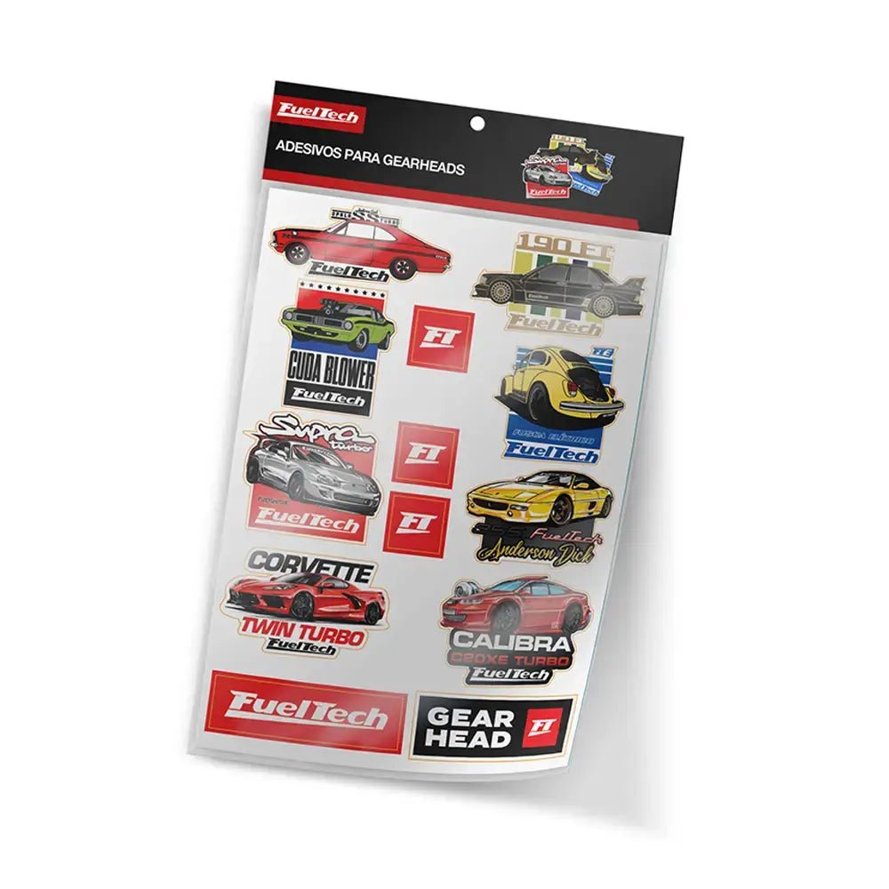 ADESIVO-GearHead-cartela Cartela de adesivos Gearhead - Image 1