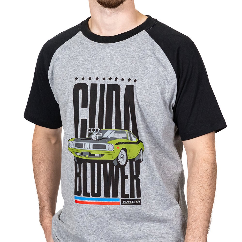 C1_00117 Camiseta Cuda Raglan FuelTech - Image 1