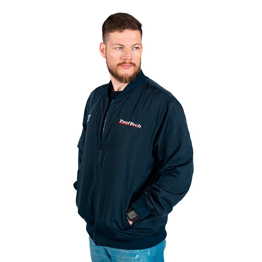 C1_00274 Jaqueta Bomber Azul Marinho - Image 1