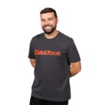 Camiseta Cinza Mescla FT Vermelho - Image 2