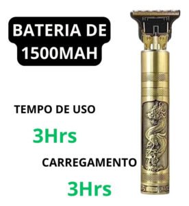 Maquina Acabamento Recarregável Detalhe Cabelo Barba Sem Fio - Image 3