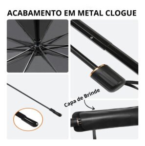 Protetor Solar Parabrisa Parasol Carro Proteção Térmica Uv - Image 4