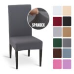 Kit 6 Capas de Cadeira Spandex Tamanho Universal - LISAS - Pronta Entrega  - FRETE GRÁTIS