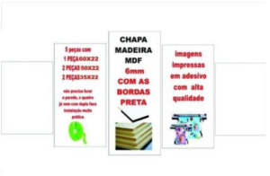 Quadro Jesus Leao De Juda Hd 5 Peças Mosaico Mdf 6mm Top - Image 2