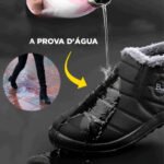 Bota Feminina Aveludada Impermeável - HotConfort - Image 7