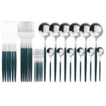 Conjunto de Talheres 24 Peças de Aço Inoxidável - Faqueiro New Lux - Image 7