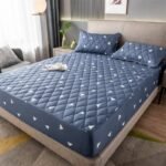 Conjunto Lençol e Fronhas Macias Impermeável e Acolchoado Matelassê - Lux - Image 14