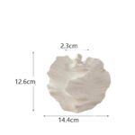 Escultura em Resina Vaso Decorativo para Flores - eFlix - Image 4