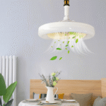 Lâmpada Ventilador Led 2 em 1 com Controle Remoto - BrisaLux - Image 9