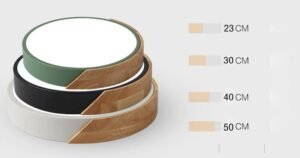 Luminária de Teto Decorativa Redonda LED - PlenaLux - Image 6