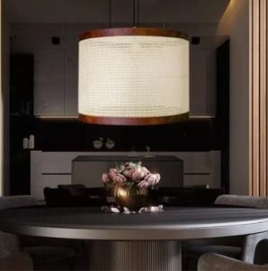 Luminária Pendente Estilo Palha Indiana - Image 2