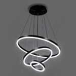 Lustre Pendente Triplo Led Circular Milan - eFlix - Image 8