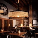 Lustre Pendente Estilo Rústico de Corda de Cânhamo - Image 3