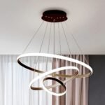 Lustre Pendente Triplo Led Circular Milan - eFlix - Image 5