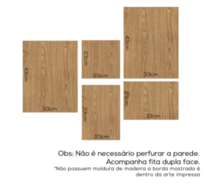 Kit Quadro Decorativo 5 Peças Amor Love Fé Gratidão Agradeço a Deus Quite Hipster Sala Quarto Salão Empatia Frases Lindo - Image 5