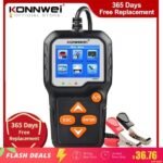 Testador De Bateria Automotiva Konnwei KW650 - Image 4