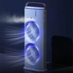 Ventilador Climatizador Duplo com Função Umidificador 3 em 1 - MaxVent - Image 3